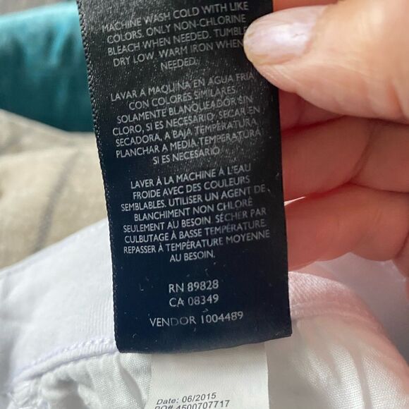 Nine West White Straight leg Size 20W denim jeans - Picture 6 of 9